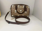 Coach X Peanuts Rowan Satchel Bag Signature Canvas