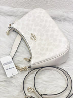 COACH Women’s Teri Shoulder Bag Signature Canvas