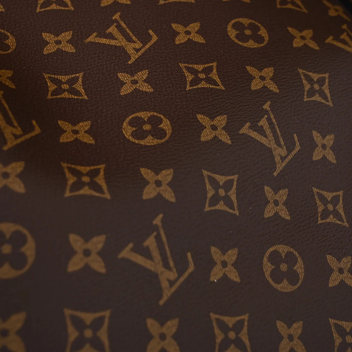 Louis Vuitton Neverfull MM Tote Bag Monogram Canvas Red Interior Shoulder
