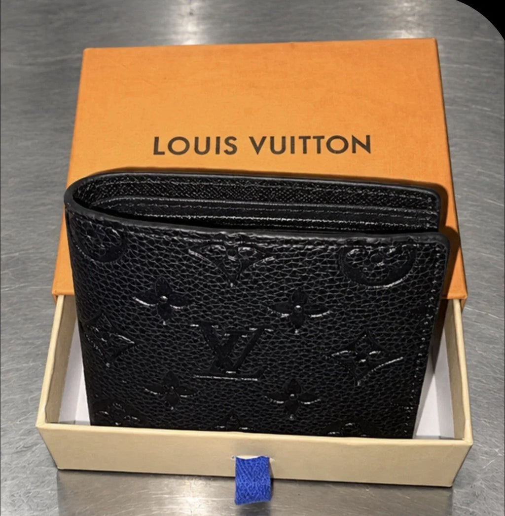 Louis Vuitton Multiple Monogram Canvas Slender Wallet – Black Men’s