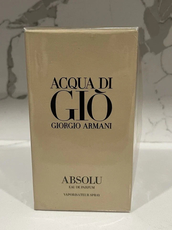 Giorgio Armani Acqua Di Giò Absolu Eau de Parfum for Men 2.5 oz (75 ml) – New & Sealed